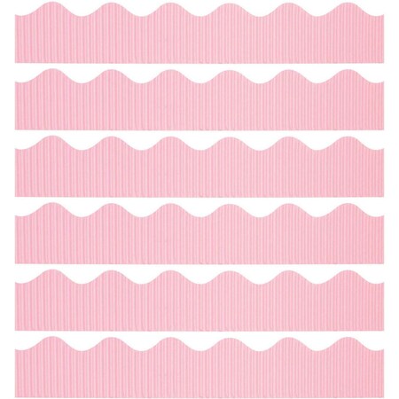 Bordette Decorative Border, Pink, 2.25in x 50ft, PK6 P0037266